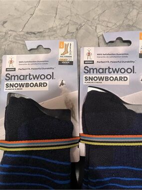 NWT! BUNDLE! 2-pack of Smartwool Snowboard Full-Cushion Over The Calf Socks!